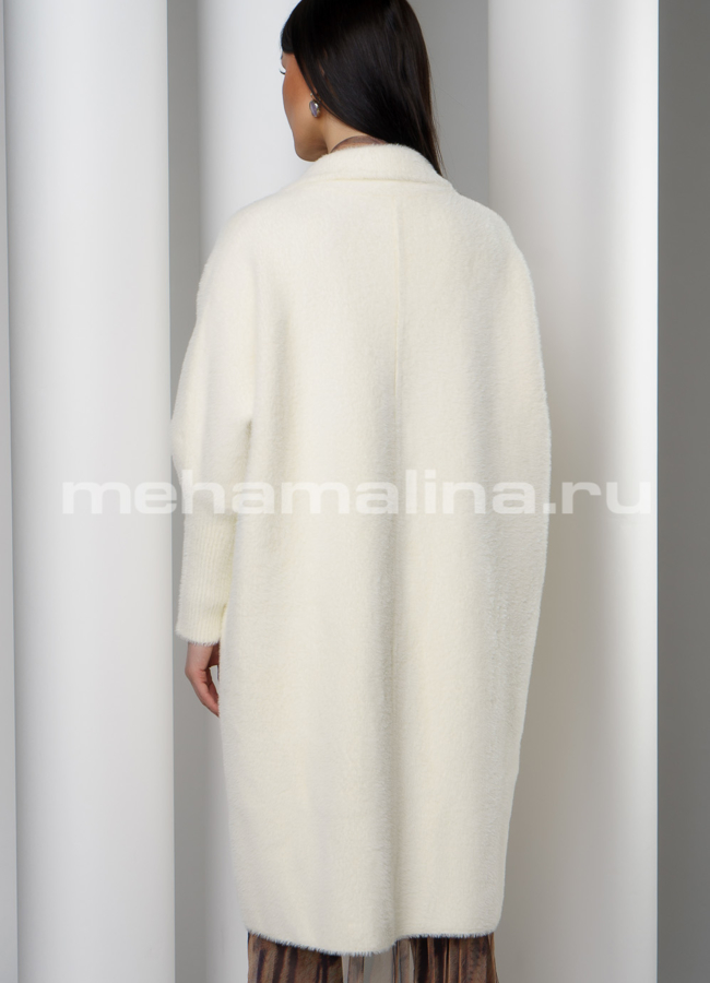 Кардиган женский молочного цвета модель № 1863 в кредит
