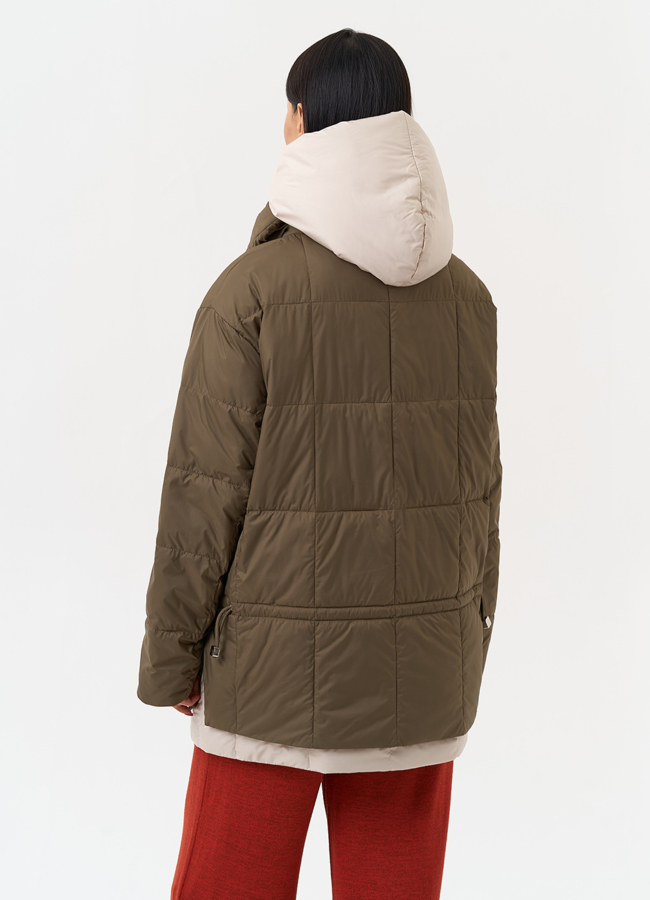 Женская куртка со съемным капюшоном модель № 29938 в рассрочку