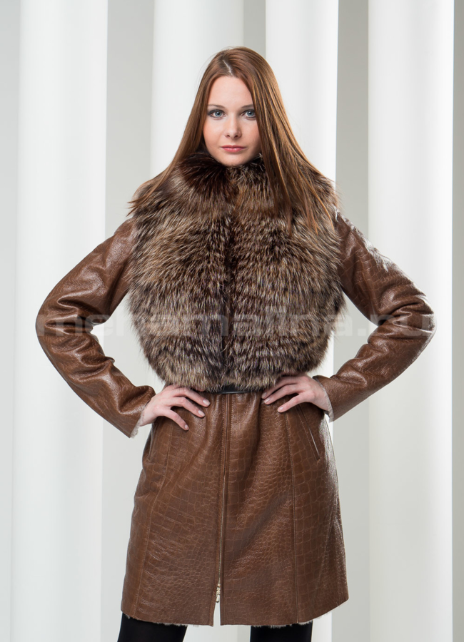 Дубленка/жилет модель № D-92 в кредит