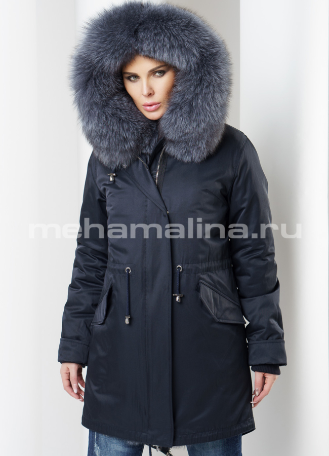 Женская парка модель № П-166 универмаг малина