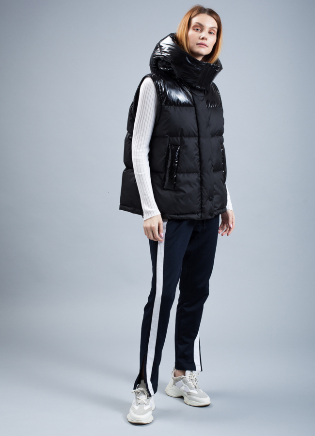 Куртка зимняя женская модель № П-347 меха малина