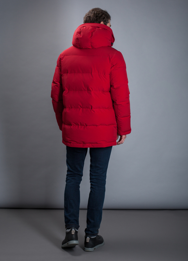 фото Пуховик на биопухе модель № КМ-63