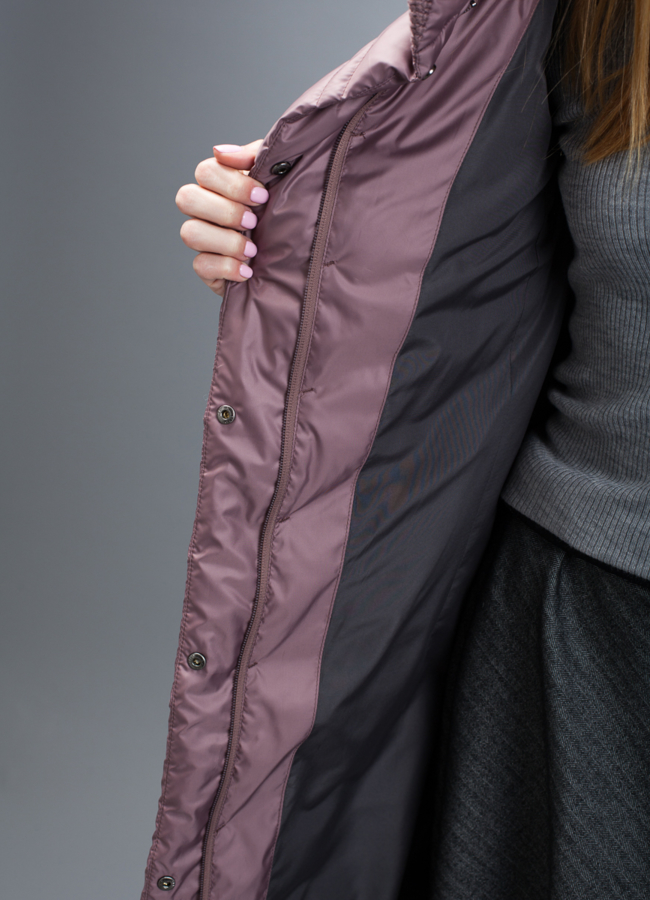 Пуховик на биопухе модель № П-312 в рассрочку