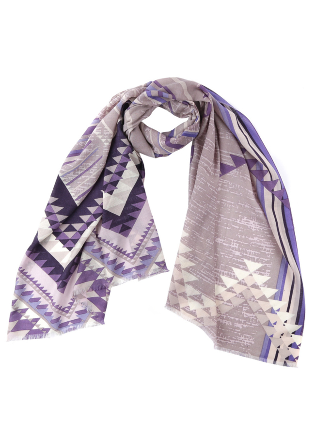 Палантин модель № А-85 меха малина