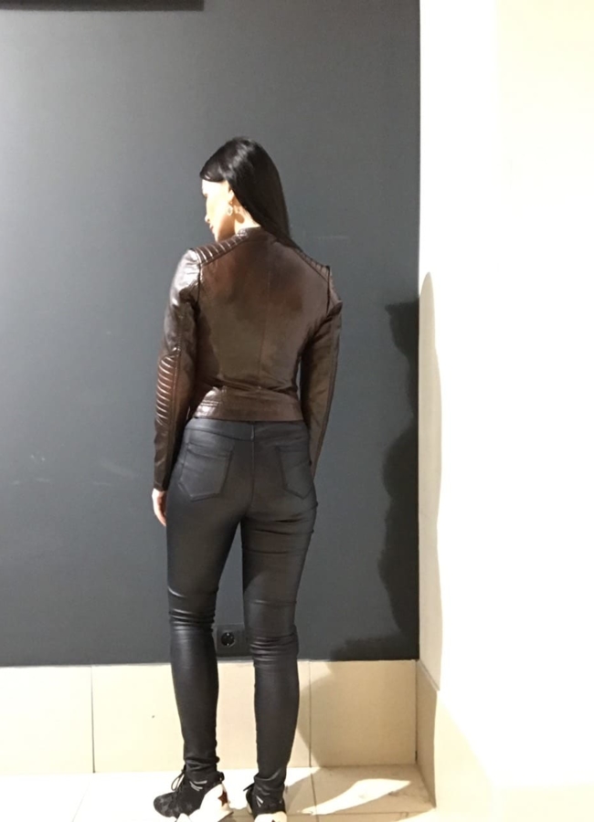 фото Куртка из эко кожи  модель № 8090