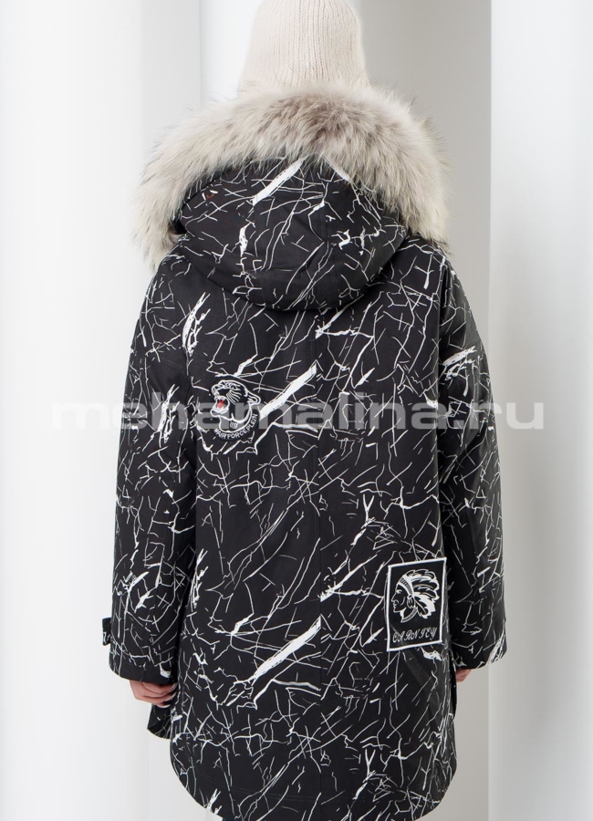 Парка меховая  модель № П-169 в кредит