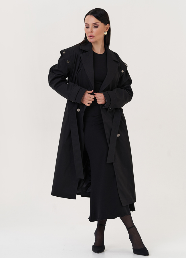 Плащ с английским воротником модель № 27016 универмаг малина