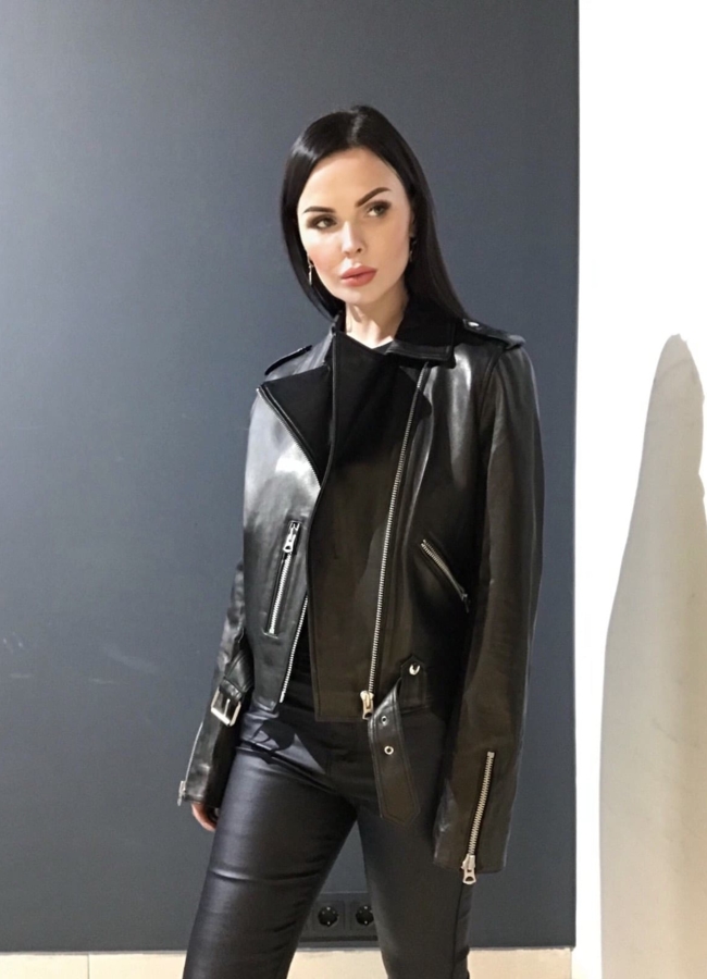 Куртка женская косуха модель № 8044 в кредит