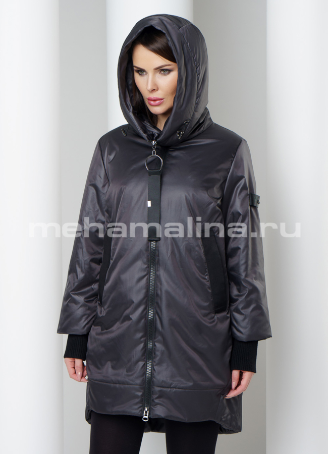 Куртка удлиненная  модель № PK-60 универмаг малина