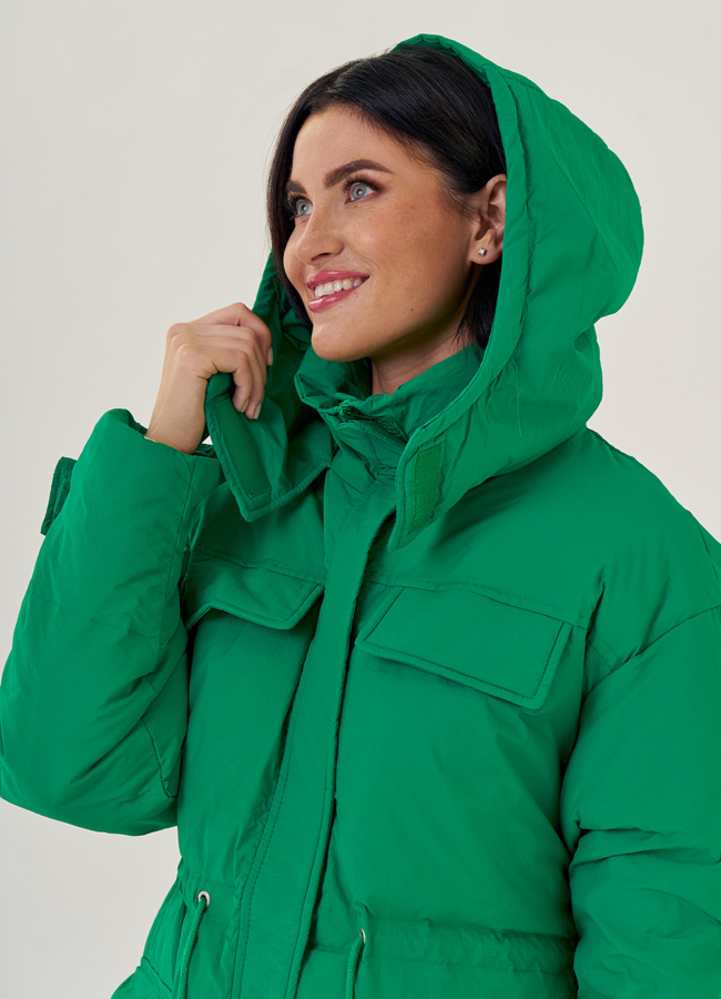 Женская куртка оверсайз Malina Siberian модель № 23235 универмаг малина