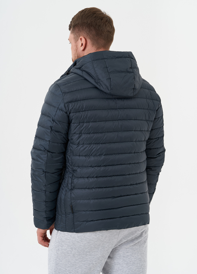 Мужская куртка с капюшоном модель № 28021 универмаг малина