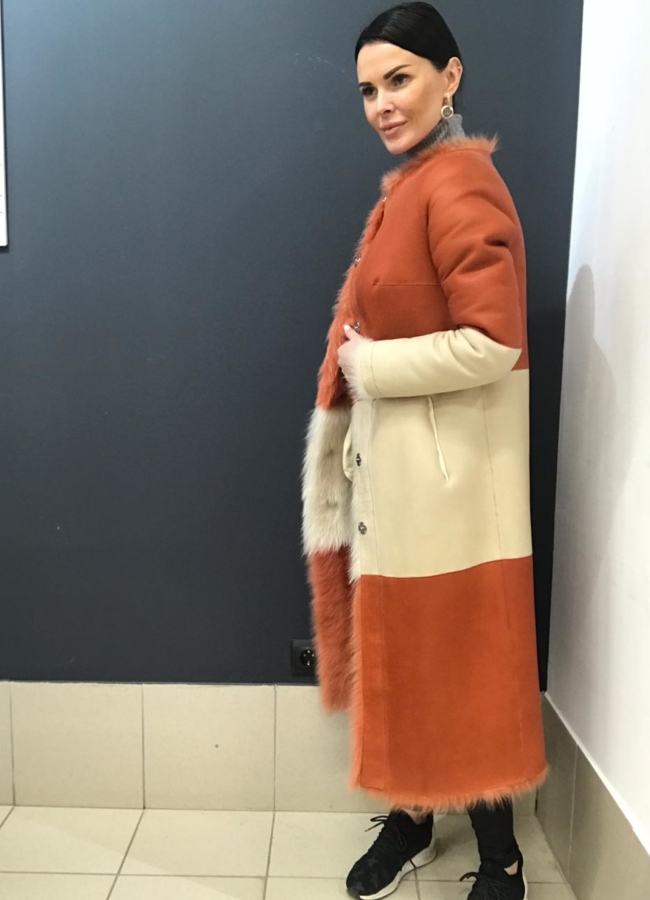 Дубленка  модель № R-1334-110 в рассрочку