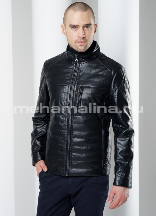 Куртка из эко кожи модель № KP-201 универмаг малина