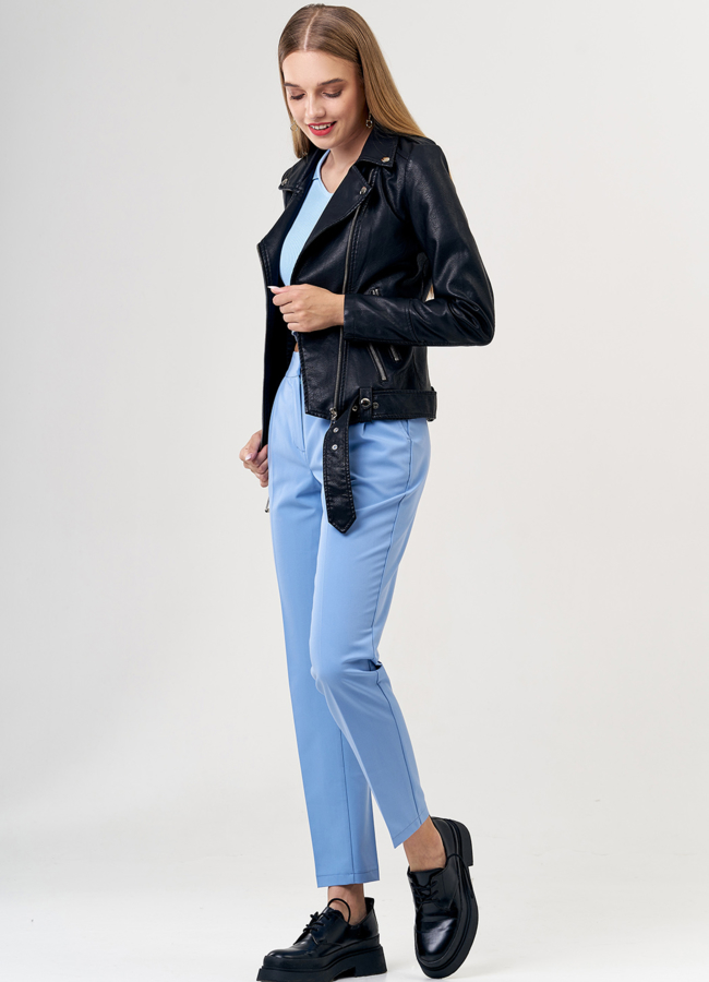 фото Женская черная косуха модель № 21200