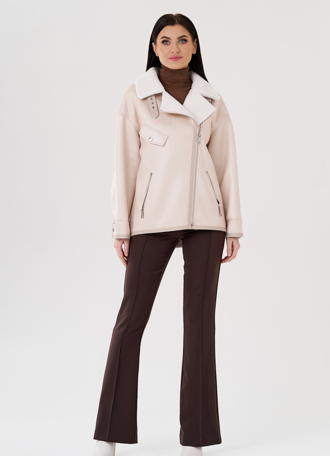 Женская дубленка 