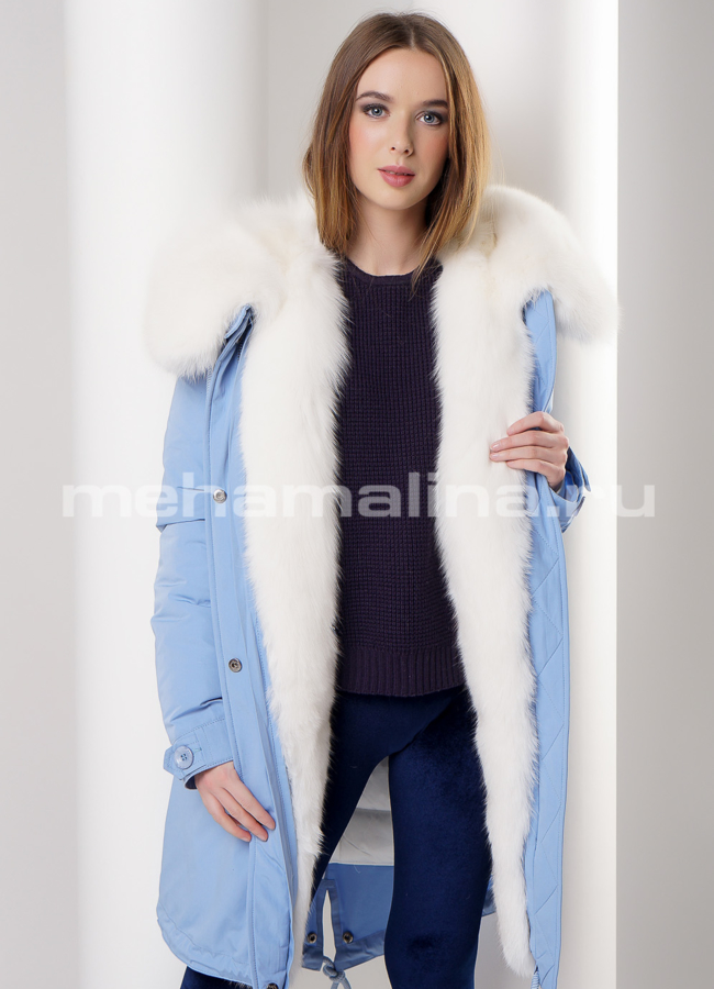 Парка Malina siberian wear модель № П-278 меха малина