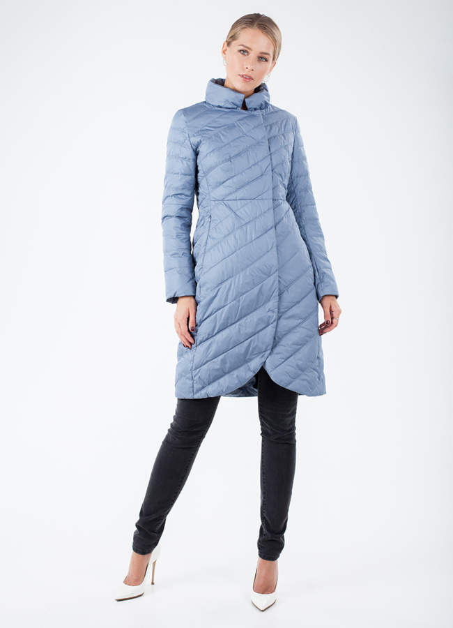 Куртка модель № 958 меха малина