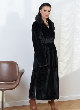 Шуба из меха скандинавской норки Шуба из меха скандинавской норки