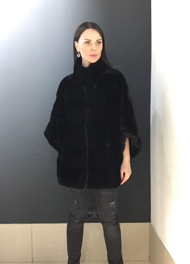 Меховая куртка Ego модель № S-750 универмаг малина