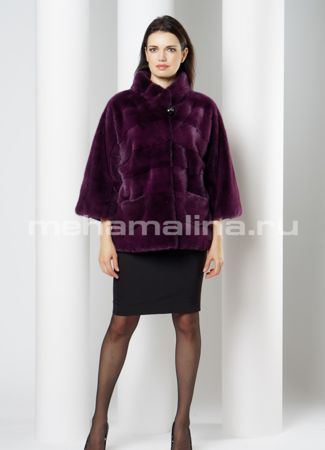 фото Укороченная шуба модель № S-655