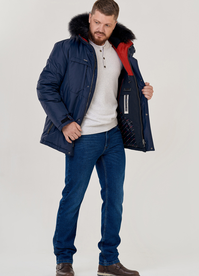 Мужская куртка с термоконтролем модель № 21375 в рассрочку