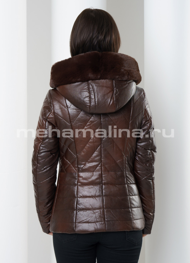 Куртка из эко кожи модель № K-321 в кредит
