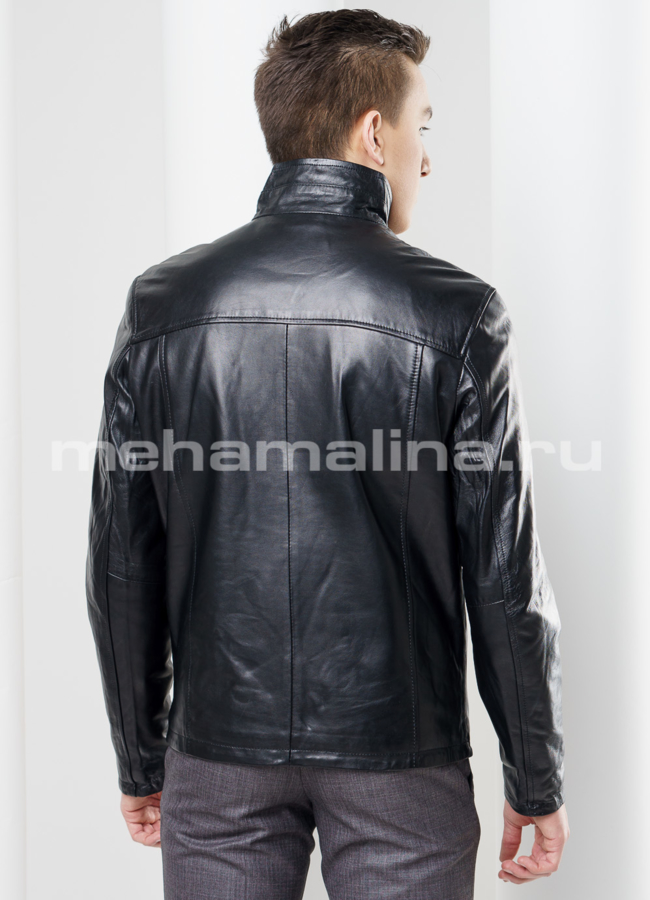 Кожаная куртка модель № KP-134 в кредит