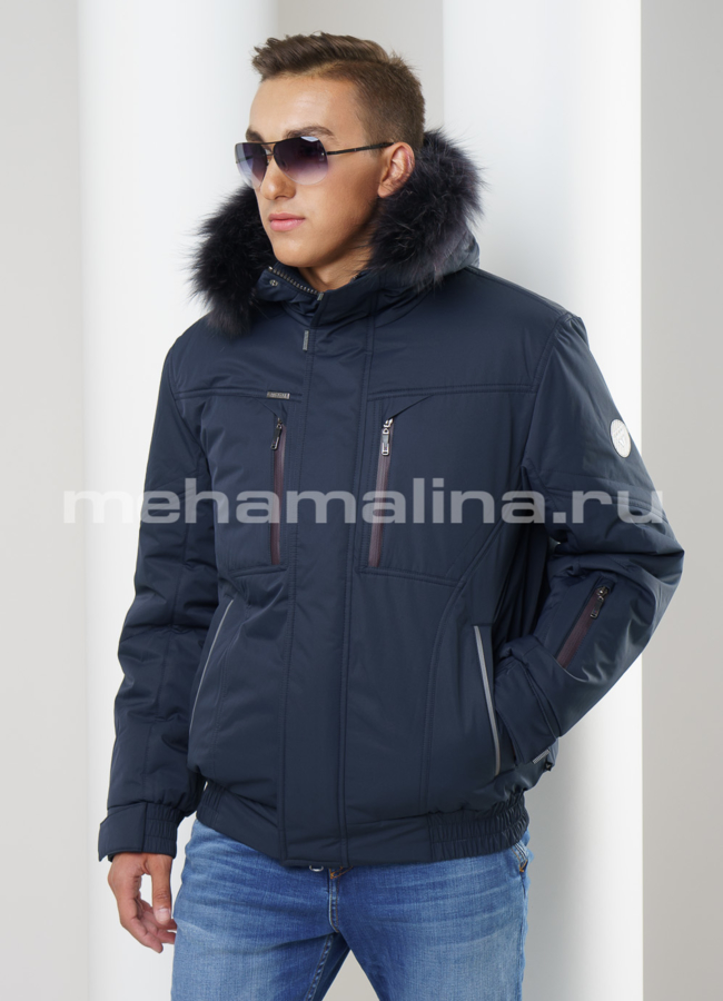 фото Пуховик на молнии модель № KM-12