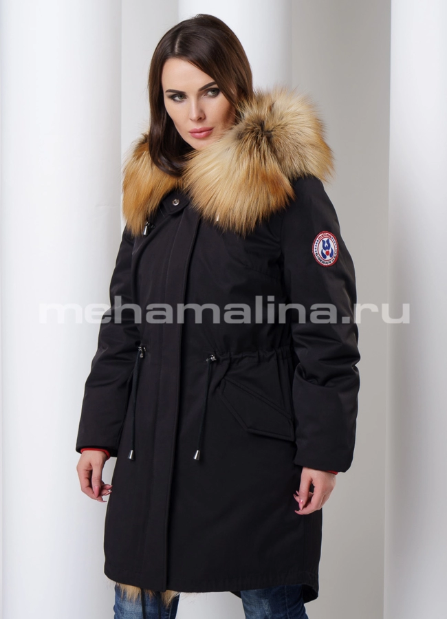 фото Парка с мехом лисы модель № П-160