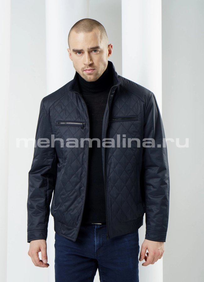 Куртка стеганая, цвет синий модель № KP-98 в кредит