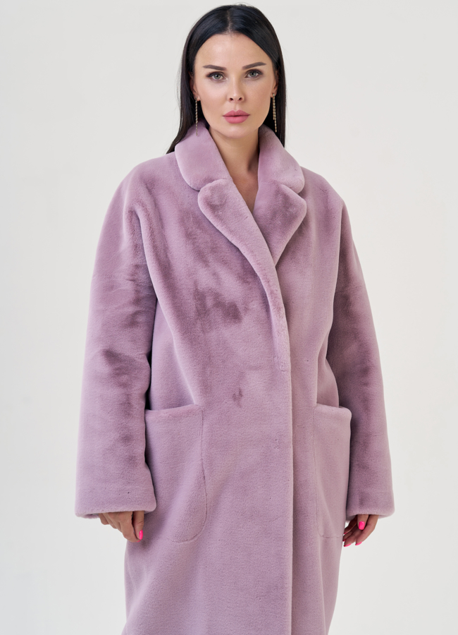 фото Женское пальто с английским воротником   модель № 23186