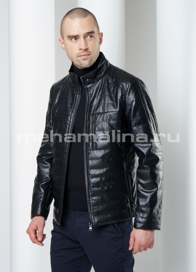 Куртка из эко кожи модель № KP-201 универмаг малина