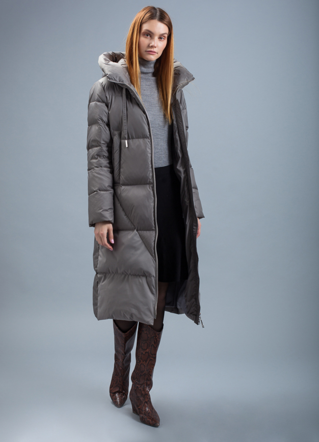 Пуховик на биопухе модель № П-351 универмаг малина