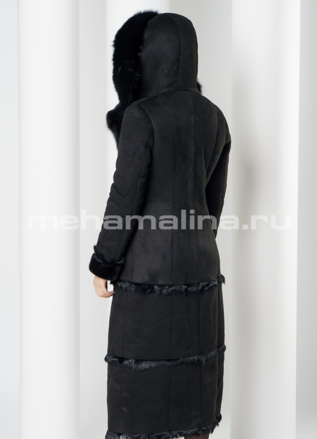 Дубленка эко модель № 17530 универмаг малина