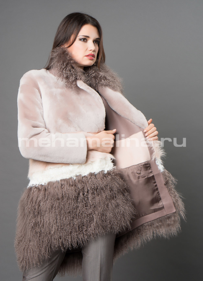 фото Дубленка премиум модель № D-243