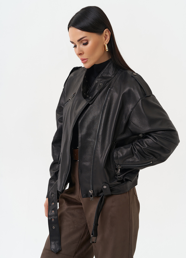 Куртка косуха из натуральной кожи модель № 30162 универмаг малина Куртка косуха из натуральной кожи модель № 30162 универмаг малина