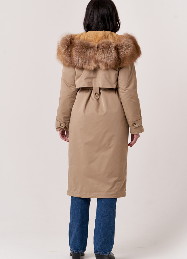 фото Парка в бежевом цвете модель № 21814