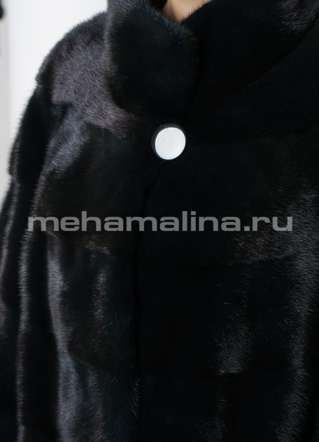 Норковая шуба модель № S-698 универмаг малина