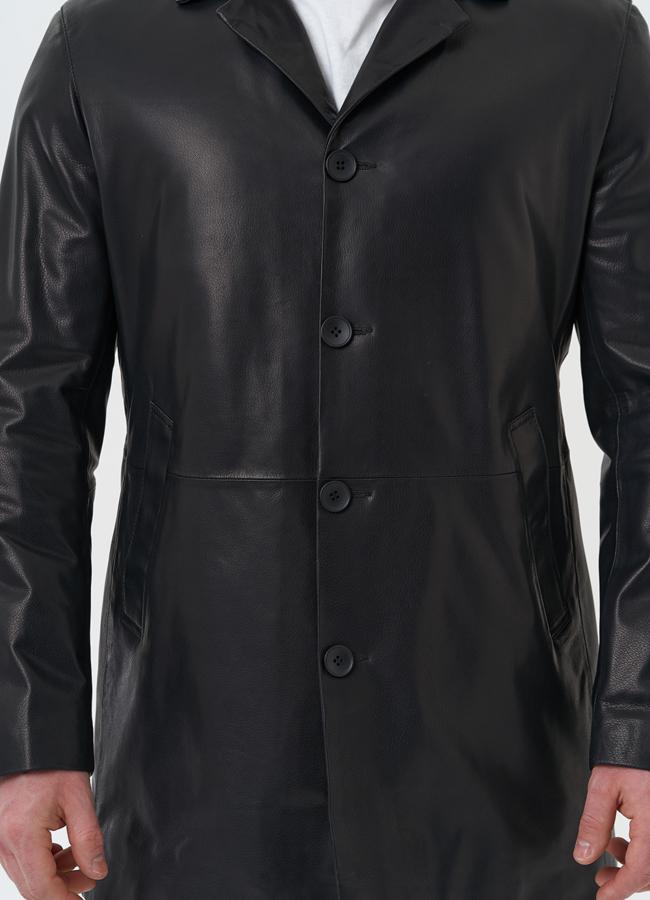 Мужской пиджак из натуральной кожи модель № 30060 универмаг малина Мужской пиджак из натуральной кожи модель № 30060 универмаг малина