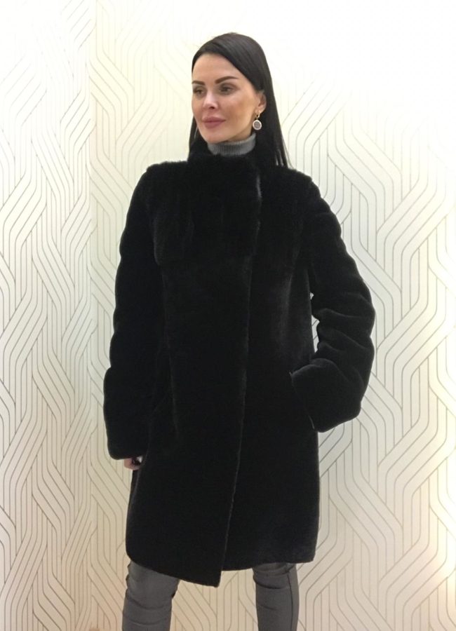 фото Шуба из мутона модель № Р-45