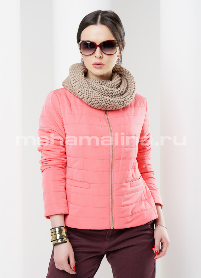 Куртка женская розовая модель № PK-1 универмаг малина