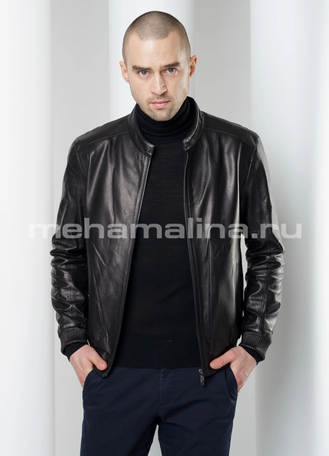 Куртка на резинке  модель № KP-208 универмаг малина