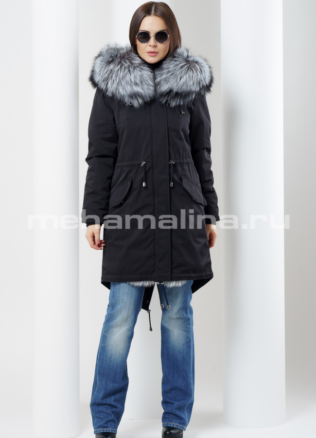 Парка на меху Malina siberian wear модель № П-88 в рассрочку