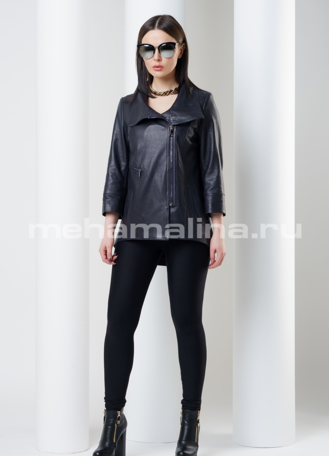 Куртка из кожи модель № K-369 в рассрочку