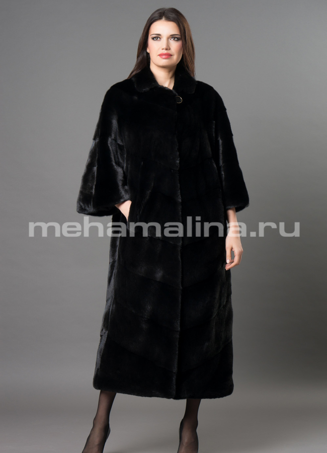 Шуба из норки nafa модель № S-664 в рассрочку