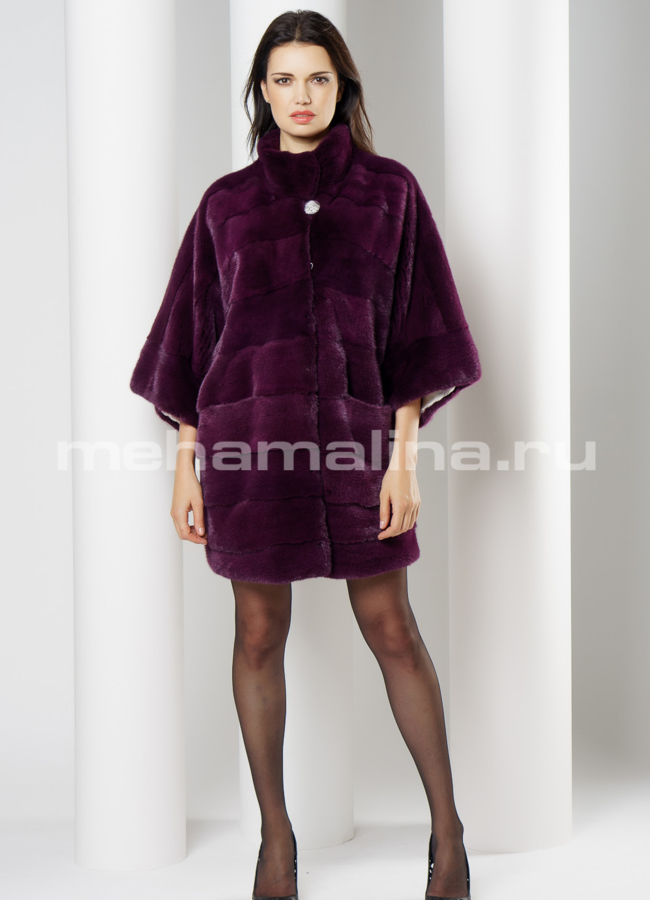 Шуба из норки модель № S-652 в рассрочку