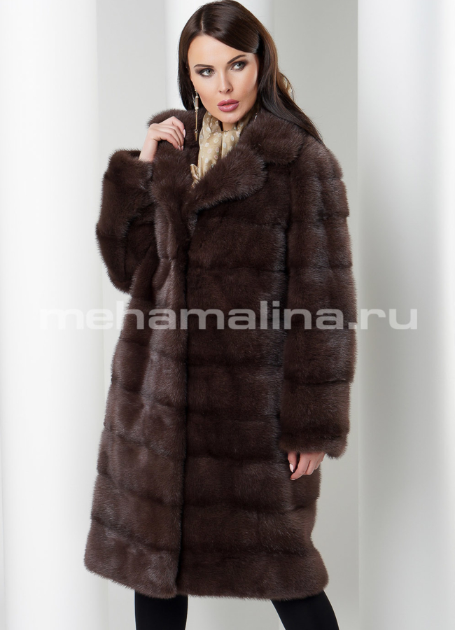 Шуба поперечная модель № S-499 универмаг малина