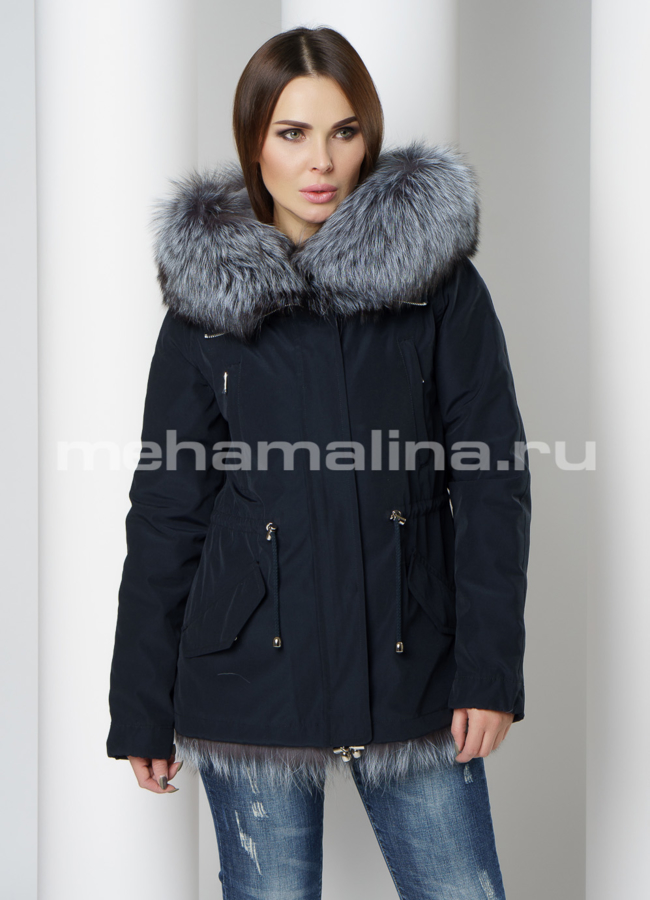 фото Укороченная парка модель № 18852