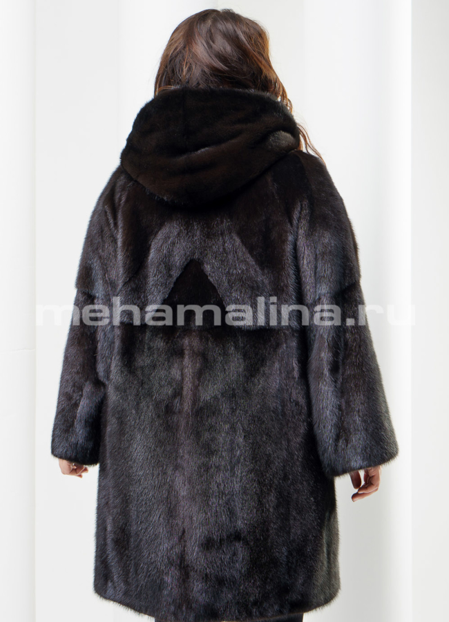 Шуба из норки модель № S-393 в рассрочку