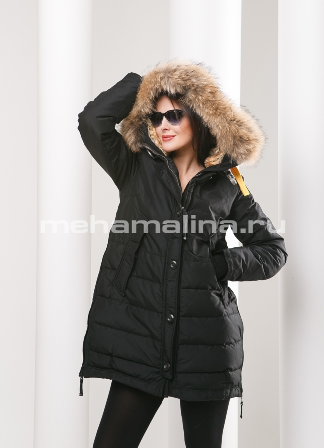 Пуховик с капюшоном модель № П-123 универмаг малина